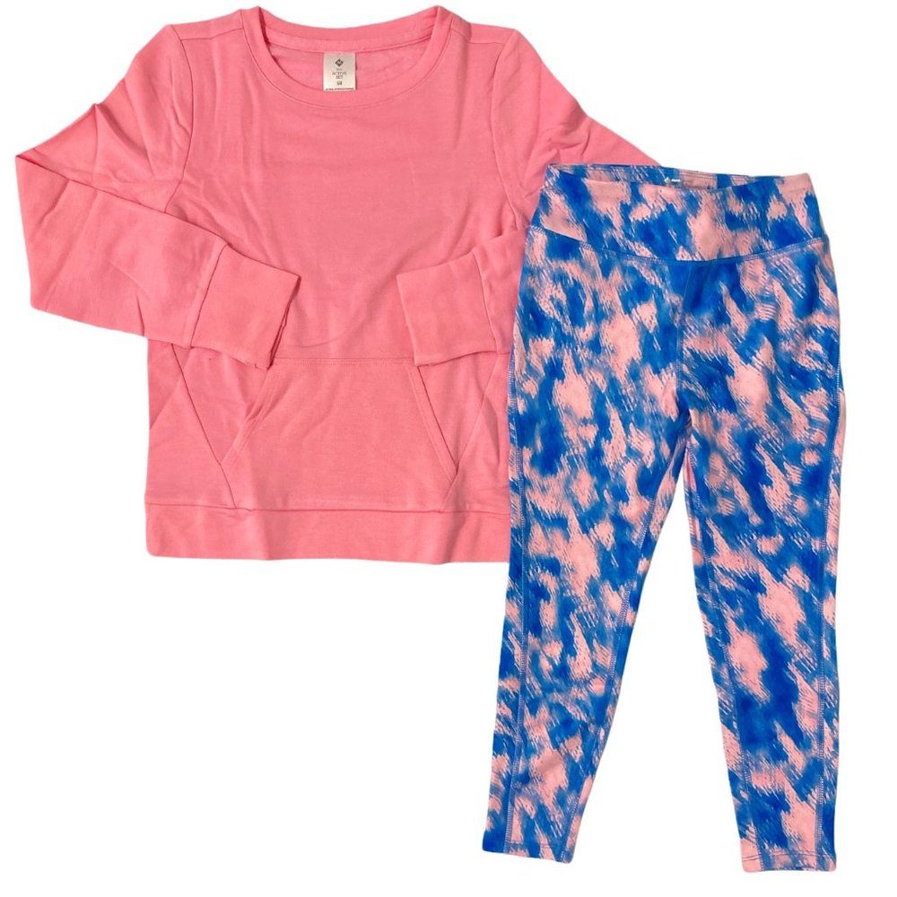 Member's Mark Girls Relaxed Fit 2 Piece Spring Active Set